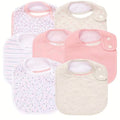 7-Pack Soft, Absorbent Baby Bibs for Drooling