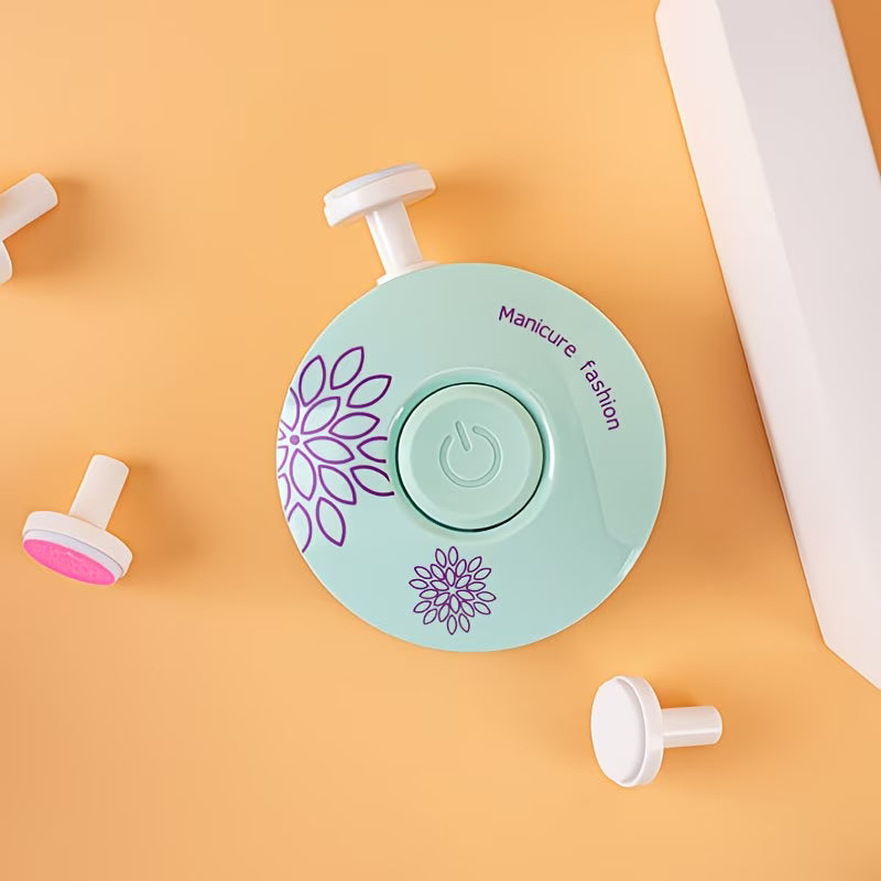 3pcs Electric Nail Care Set with Grinding Heads