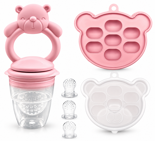 Baby Bliss Silicone Fresh Food Feeder & Storage Set