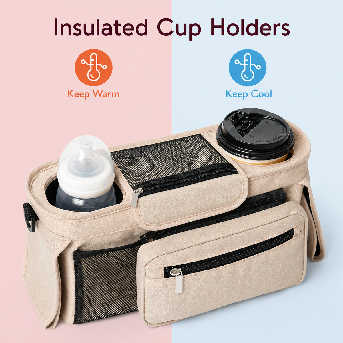 Universal Baby Stroller Organizer
