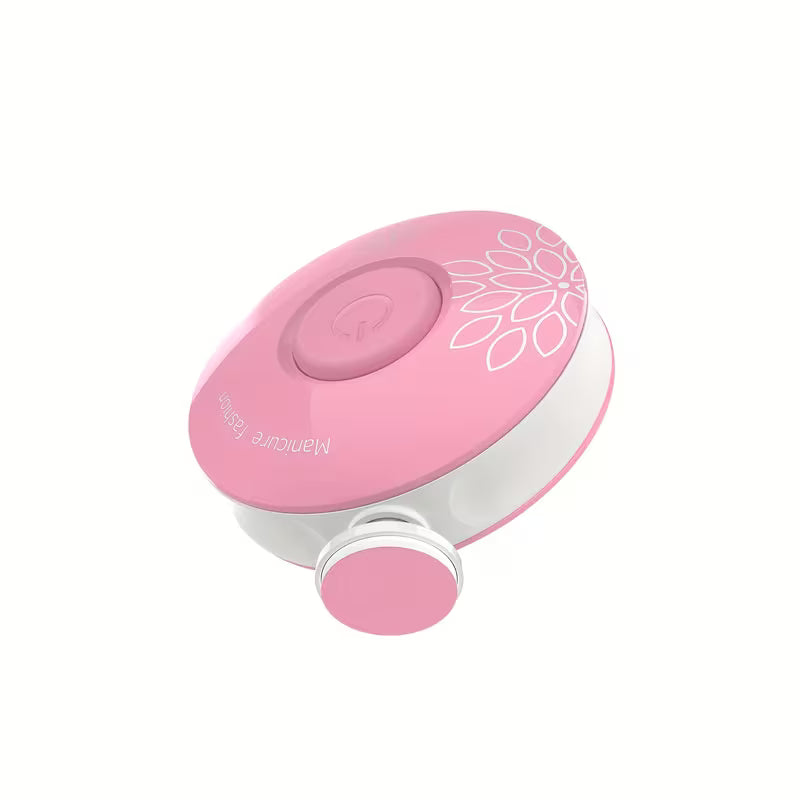 Electric Nail Care Set with 6 Grinding Heads