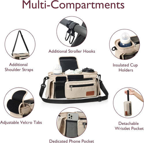Universal Baby Stroller Organizer